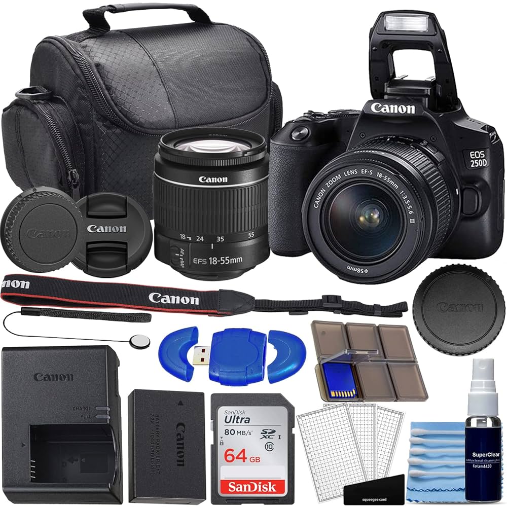 Canon EOS 250D デジタル一眼レフカメラ Amazon | Canon EOS 250D (Rebel SL3) デジタル一眼レフカメラ