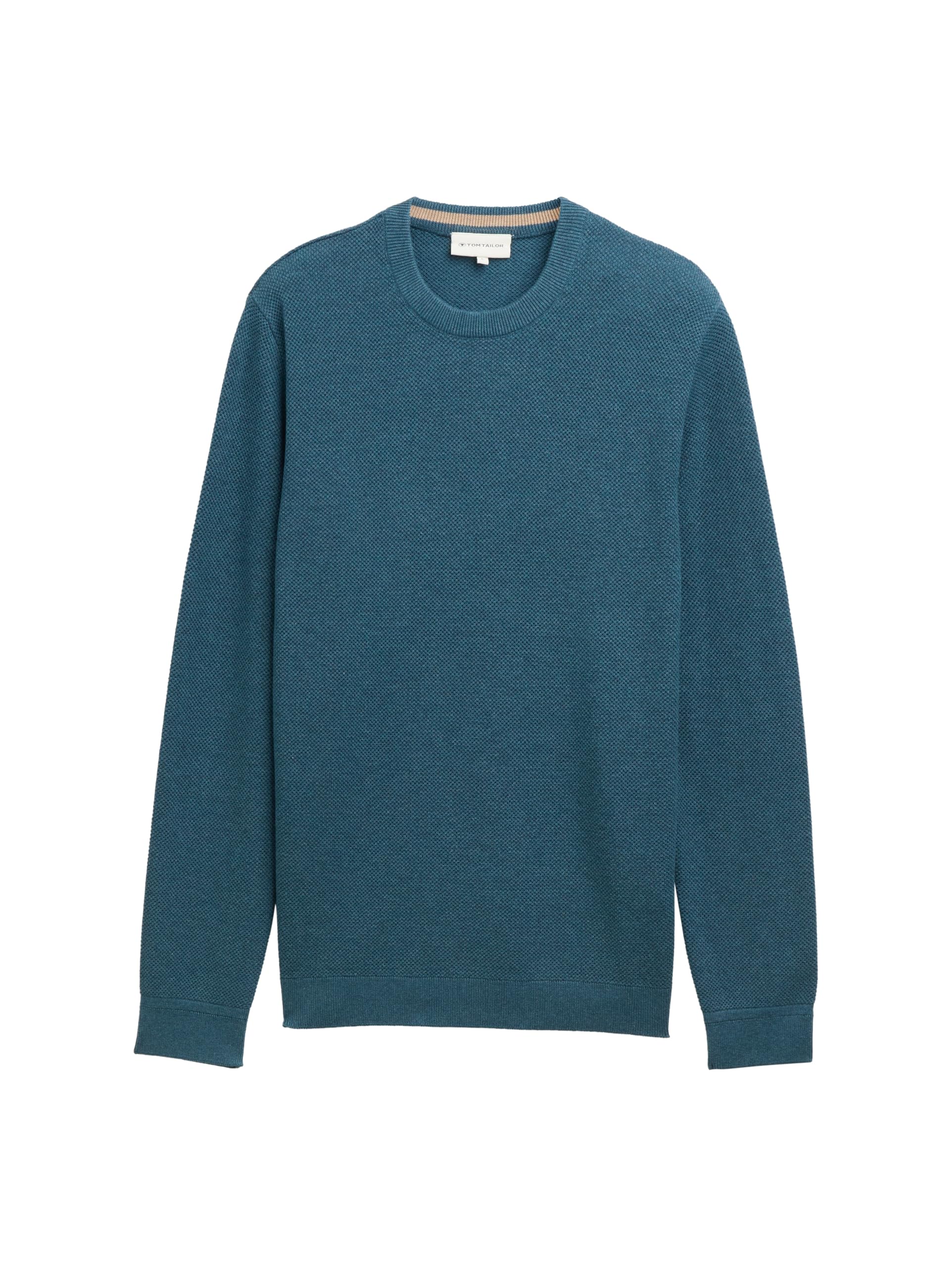 TOM TAILOR Herren Strickpullover mit Struktur