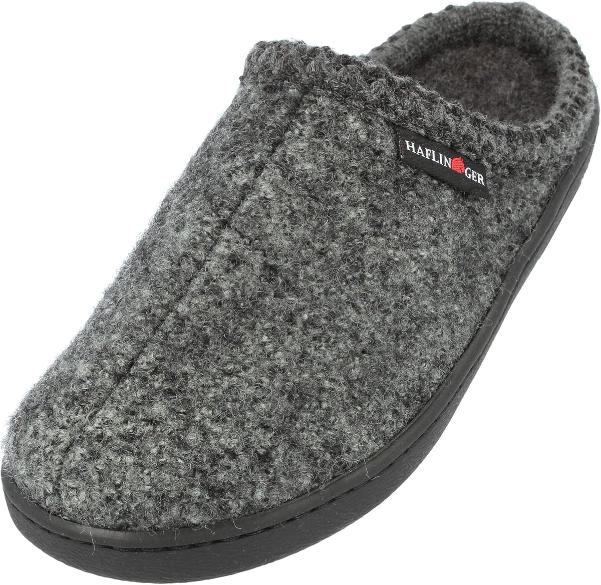 HAFLINGER Unisex AT Nordkap Wool Hard Sole Slippers