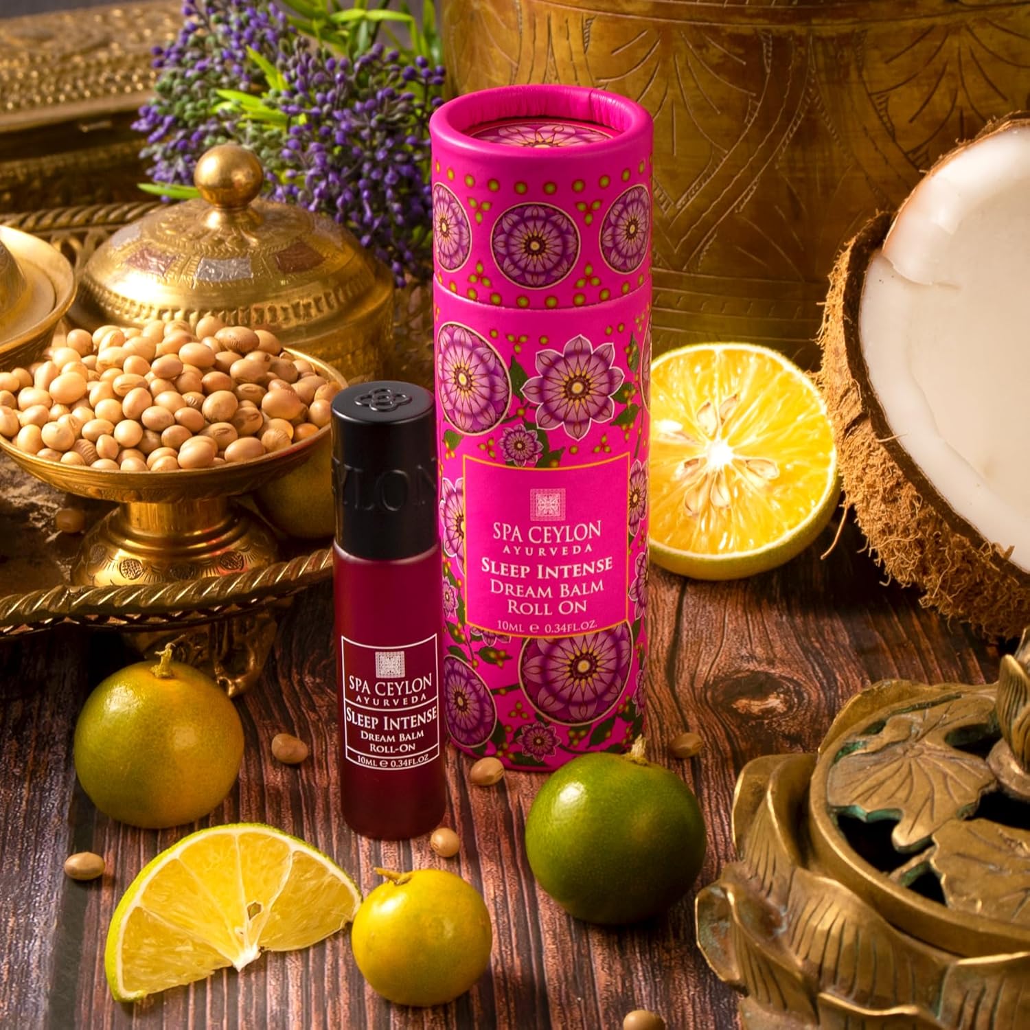SPA CEYLON Sleep Intense Dream Balm Roll-On | Intense Pacifying Blend | Silicone-Free | Hydrating | Promotes Restful Sleep | Suitable for All Skin Types - Image 5