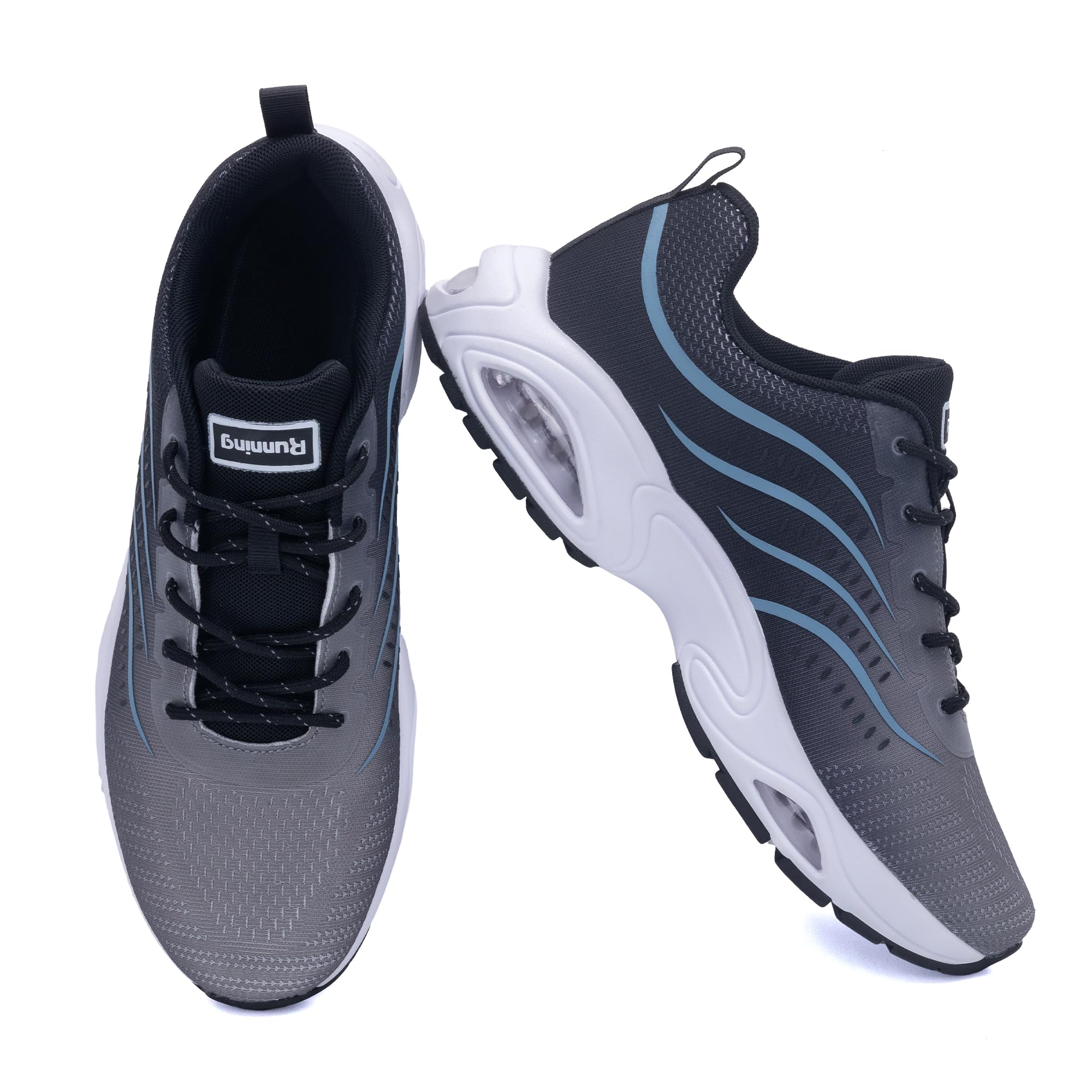 Quseek Laufschuhe für Herren, Tennis, Athletik, Fitnessstudio, Walking, Sneaker, bequem, Sport, rutschfest, Workout, Joggen, Herrenschuhgröße 40-47