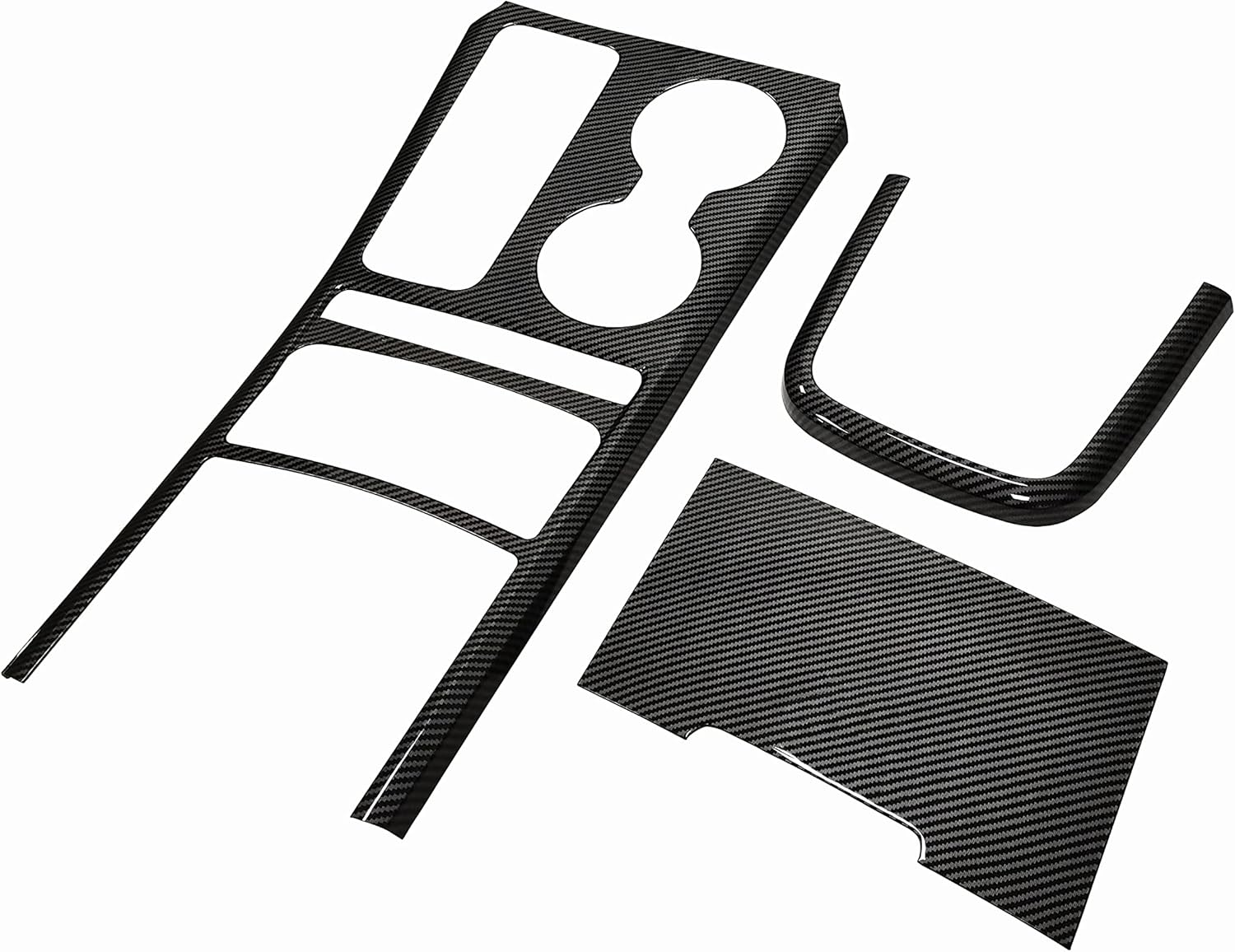 YOUTOOCAR Carbon Fiber Pattern Gear Shift Panel Cover Compatible with Kia Stinger 2018-2023 Accessories