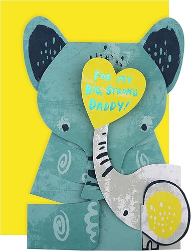 Tarjeta de Hallmark para el dĂa del padre de la hija con elementos de recuerdo Tarjeta de Hallmark para el dĂa del padre de la hija con elementos de recuerdo