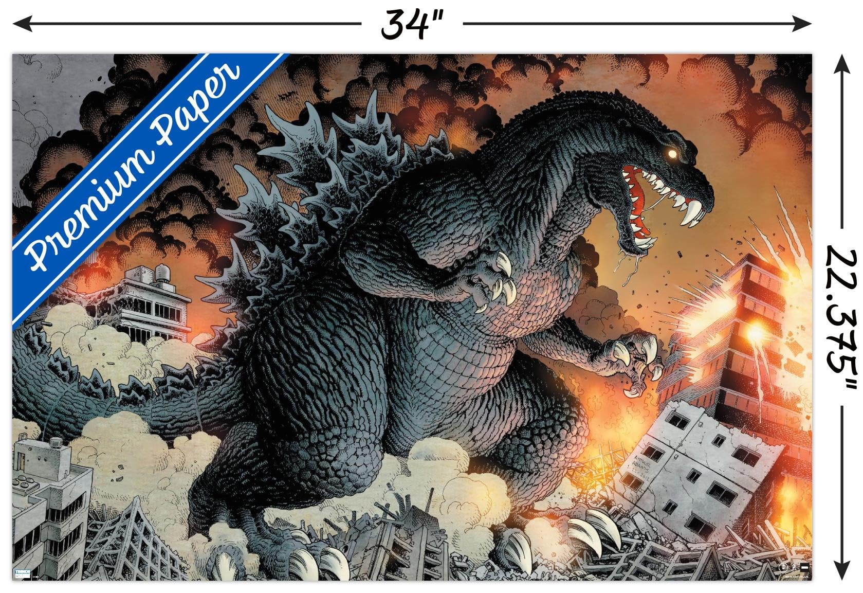 ゴジラ特集 ポスター Amazon.co.jp: Trends International ゴジラ:コミック - シティ