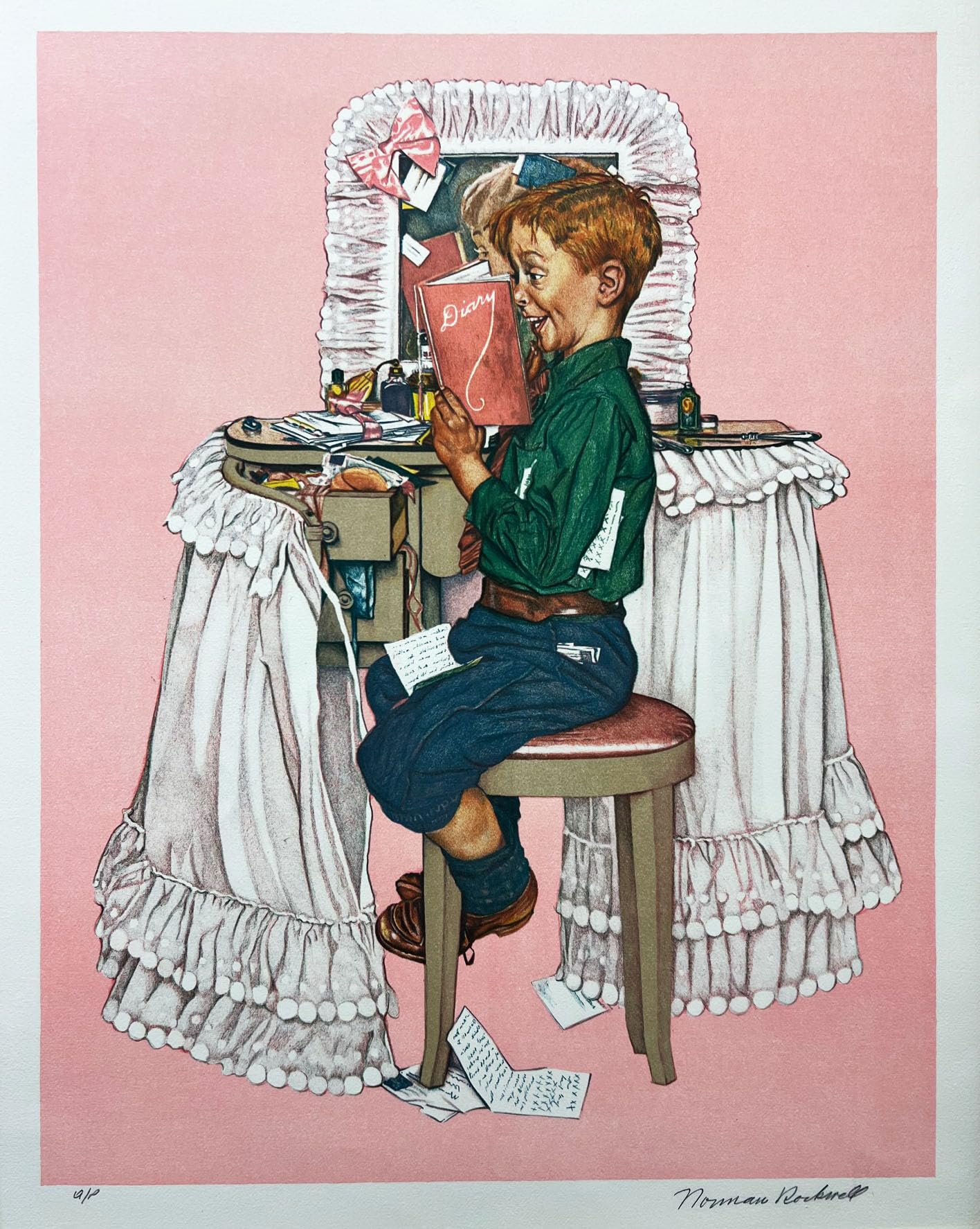 Amazon.com: Norman Rockwell Secrets HAND SIGNED ORIGINAL