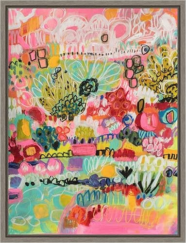 Miniatura 14 de Amanti Art Karen Fields - Lienzo enmarcado para pared, 24 x 18 pulgadas, jardín bohemio III por Karen Fields, lienzo enmarcado para pared, arte