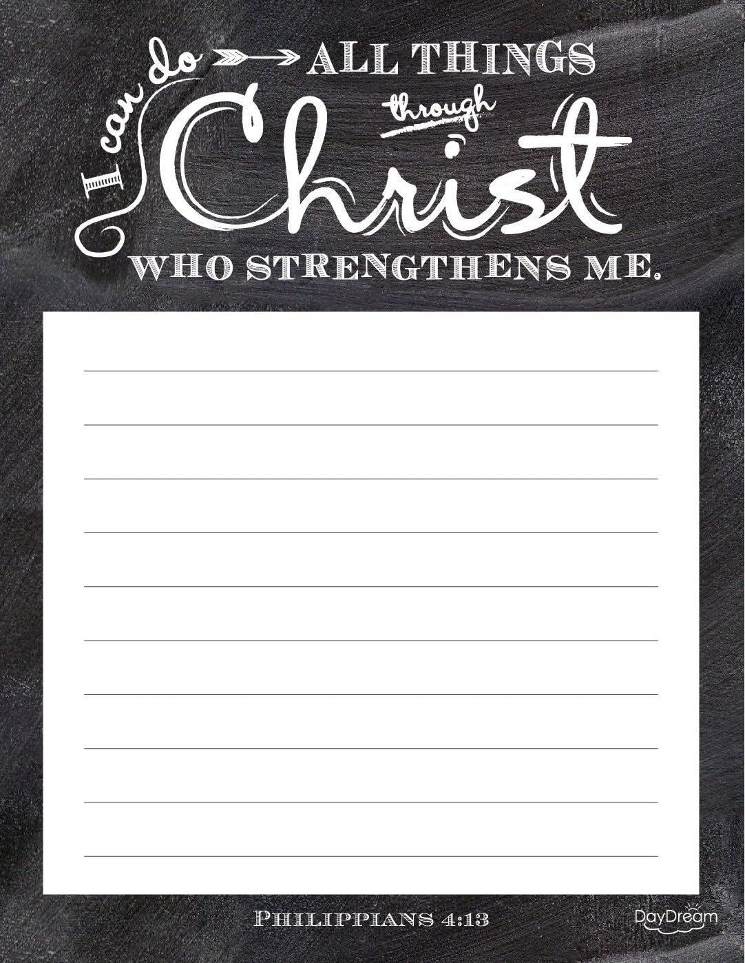 Canopy Street Love Notes Inspirational Notepad Collection Bible Verses for Valentine's Day / 4 Religious Notepads