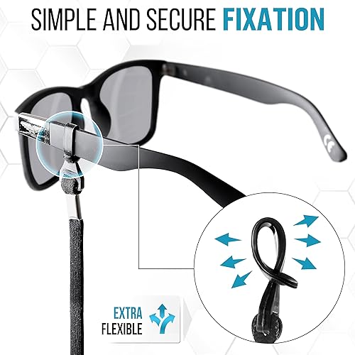 Miniatura 45 de SIGONNA Correa de soporte para lentes de ojos, correas para gafas para hombres y mujeres, soportes para anteojos alrededor del cuello, cadena
