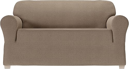 Vista 138 de Zenna Home Simply Fit - Funda elástica para sofá (1 pieza), color crudo