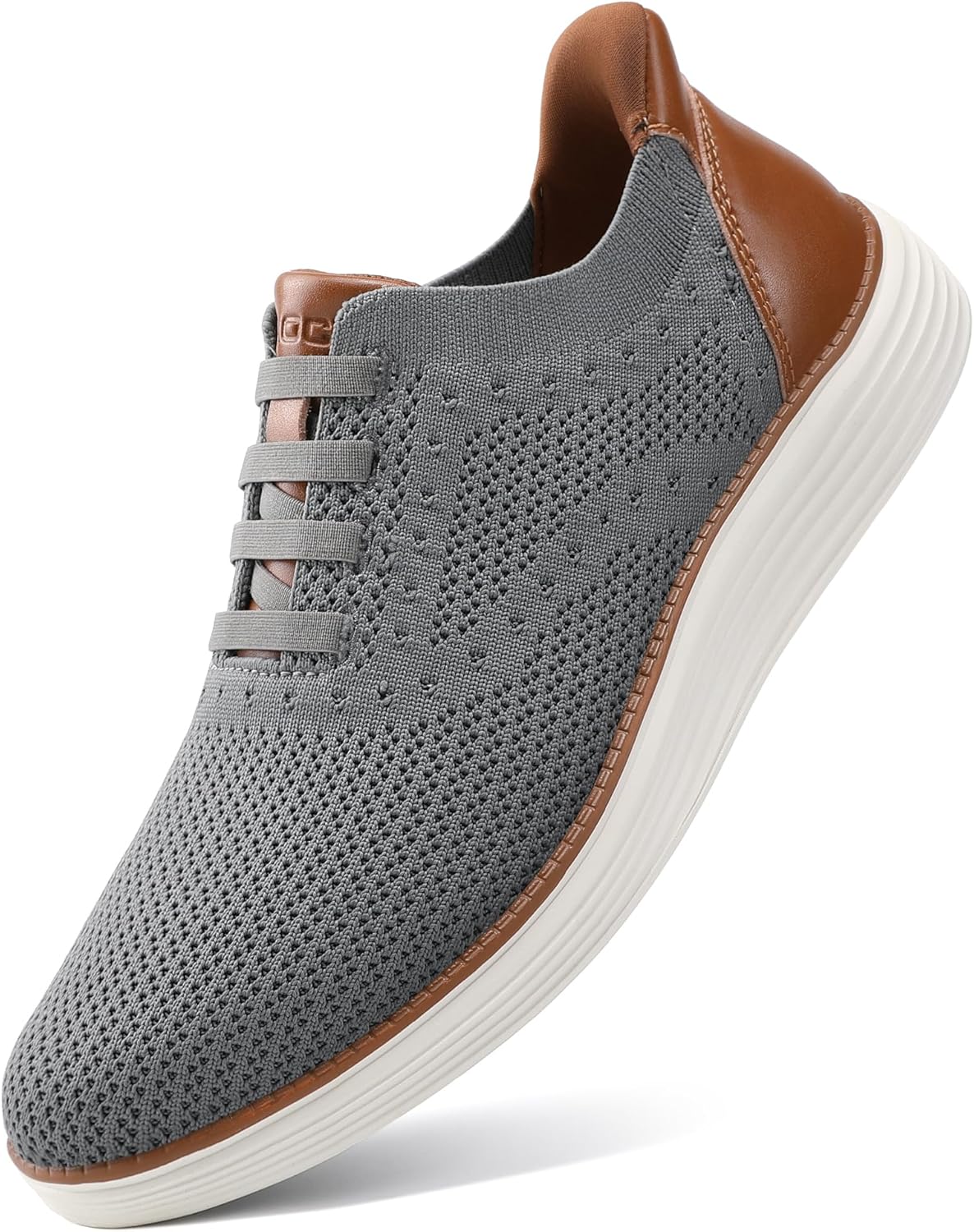 VILOCY Men’s Hands Free Slip on Casual Dress Tennis Walking Shoes Laceless Fashion Sneakers Breeze Business Oxfords
