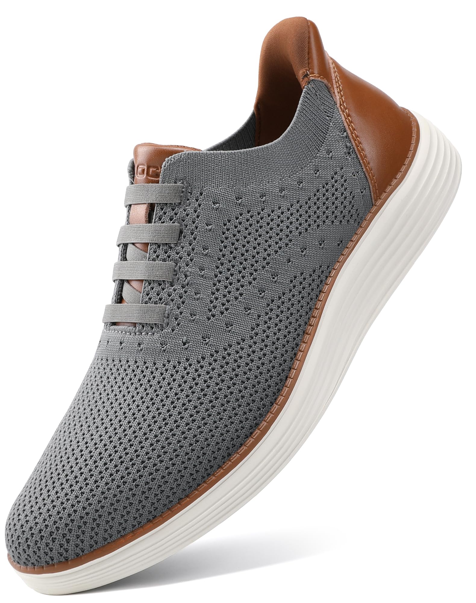 VILOCY Men's Slip on Casual Dress Tennis Walking Shoes