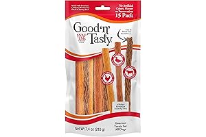 Good 'n' Tasty Triple Flavor Snap ‘Ems Gourmet Treats Variety Pack for Dogs