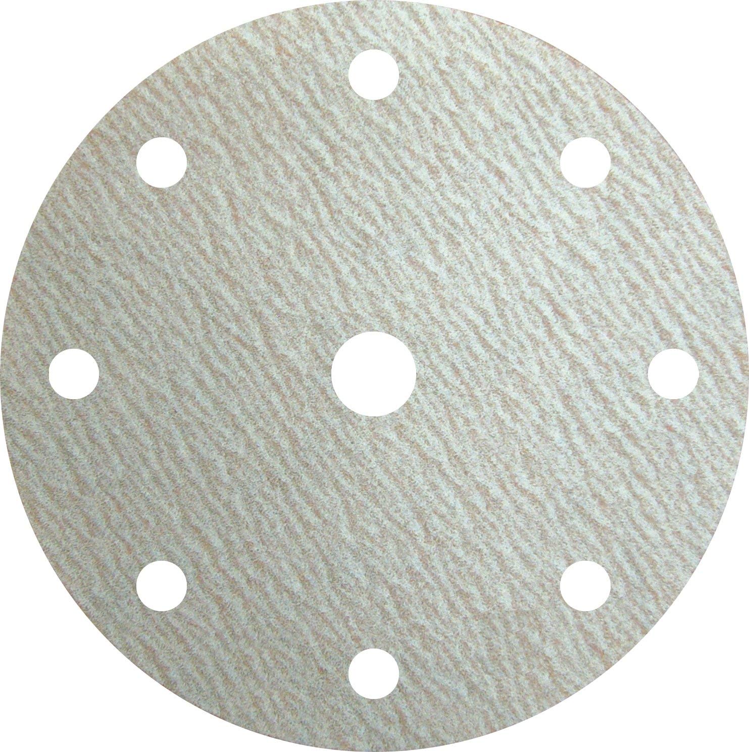 PS 73 BWK - Disco de lija con cierre de gancho y bucle, di�metro de 150 mm, 9 orificios, GLS 1, grano a elegir, 100