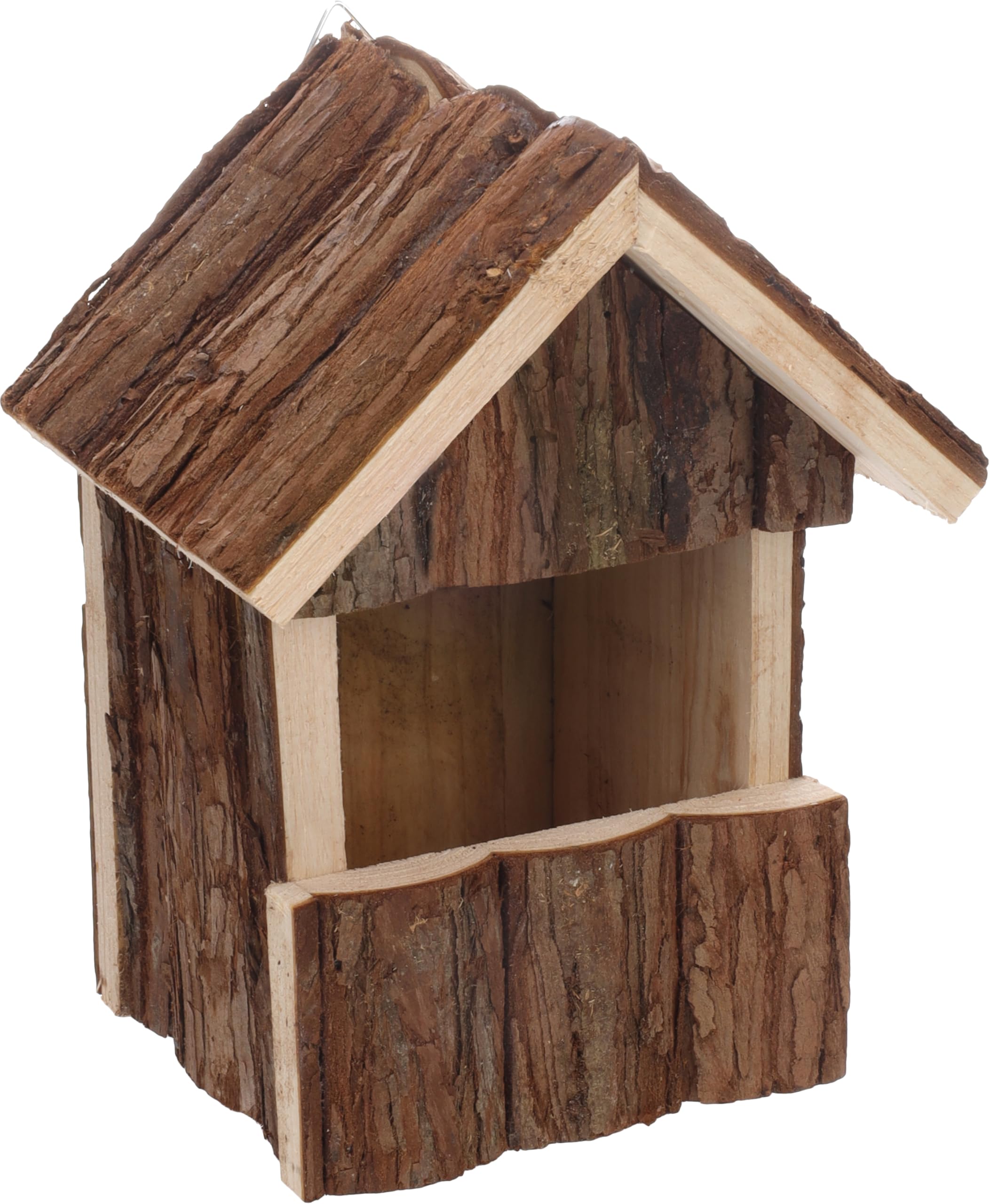 Bird nesting box - Flamingo Gancha – FSC-Certified Pinewood, Weather-Resistant, Wooden, Ideal for Birds, Perfect for Outdoor Spaces