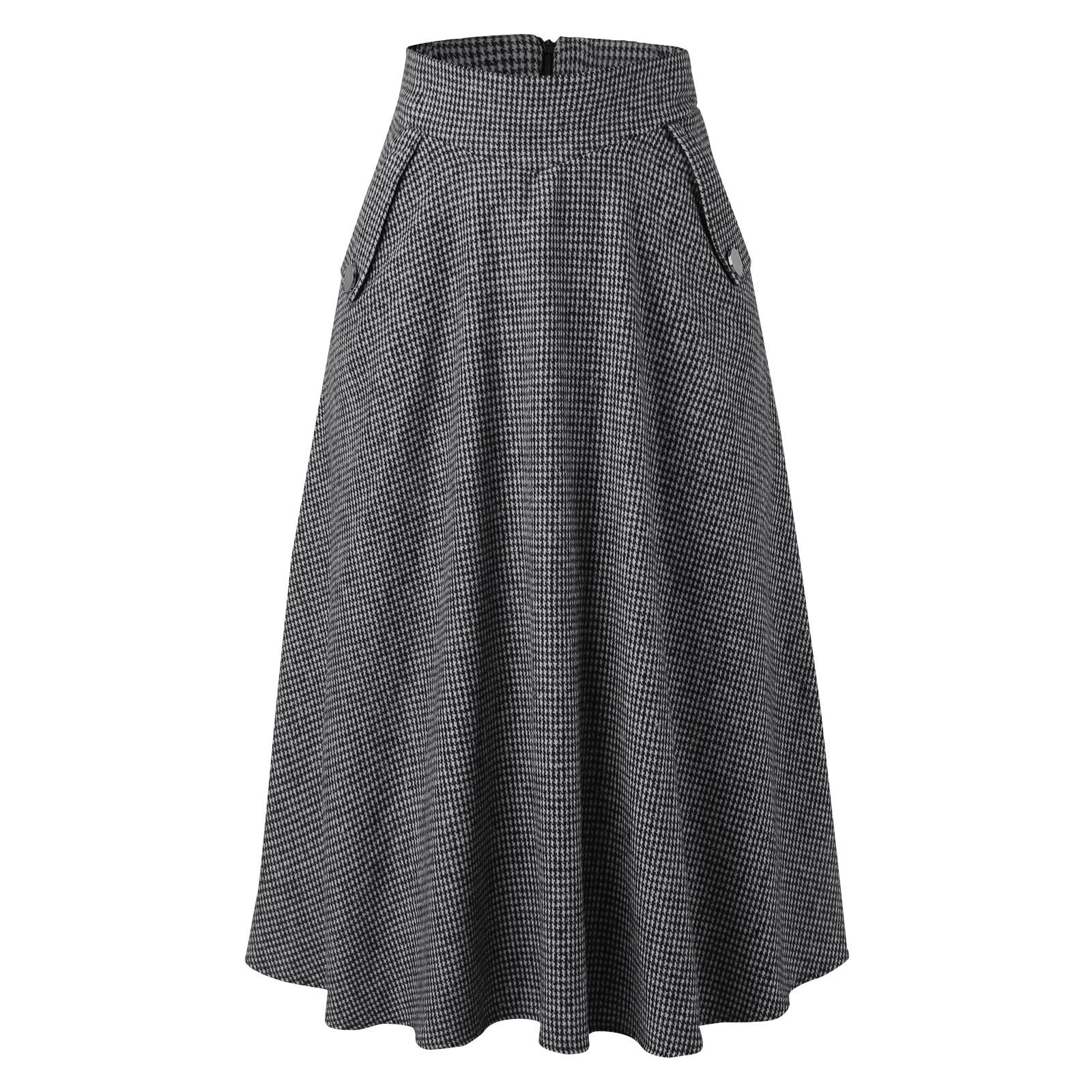 Faldas Mujer Ballet, Falda Larga Mujer Estampado Floral, Minifalda Midi Cuadros Escoceses Adelgazantes Cintura Alta Corte A CáLida Y Texturizada con Ajuste Minifalda Falda Larga Faldas Vaqueras
