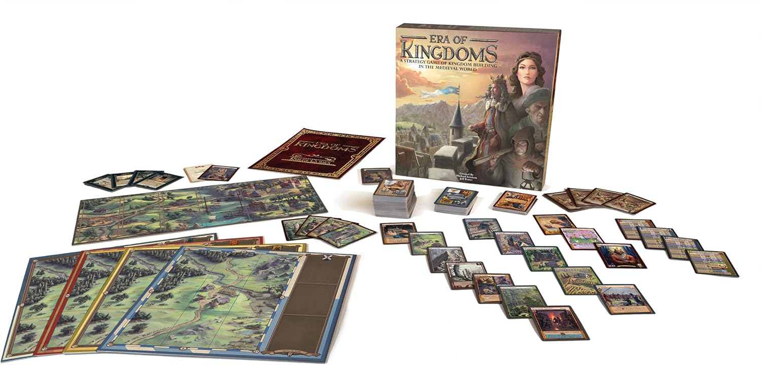 Era of Kingdoms Board Game Complete Kickstarter Edition