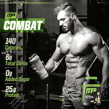 Muscle Pharm Combat Protein Powder | Cookies N Cream - 4.2 lb