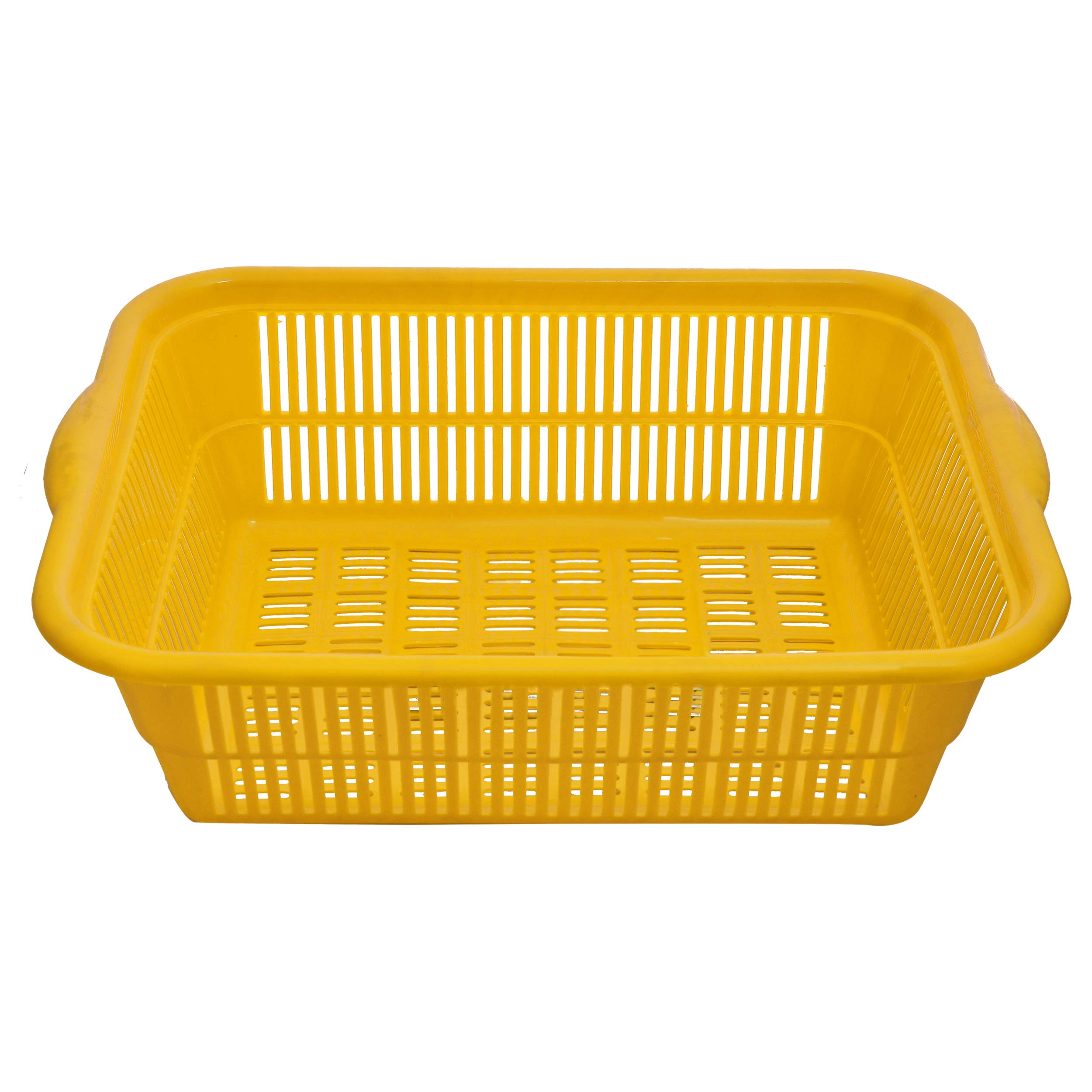 Kuber Industries Plastic Kitchen Medium Size Dish Rack Drainer Vegetables and Fruits Washing Basket Dish Rack Multipurpose Organizers (Yellow)-KUBMART688 (B08BSKF4SG) Amazon Price History, Amazon Price Tracker