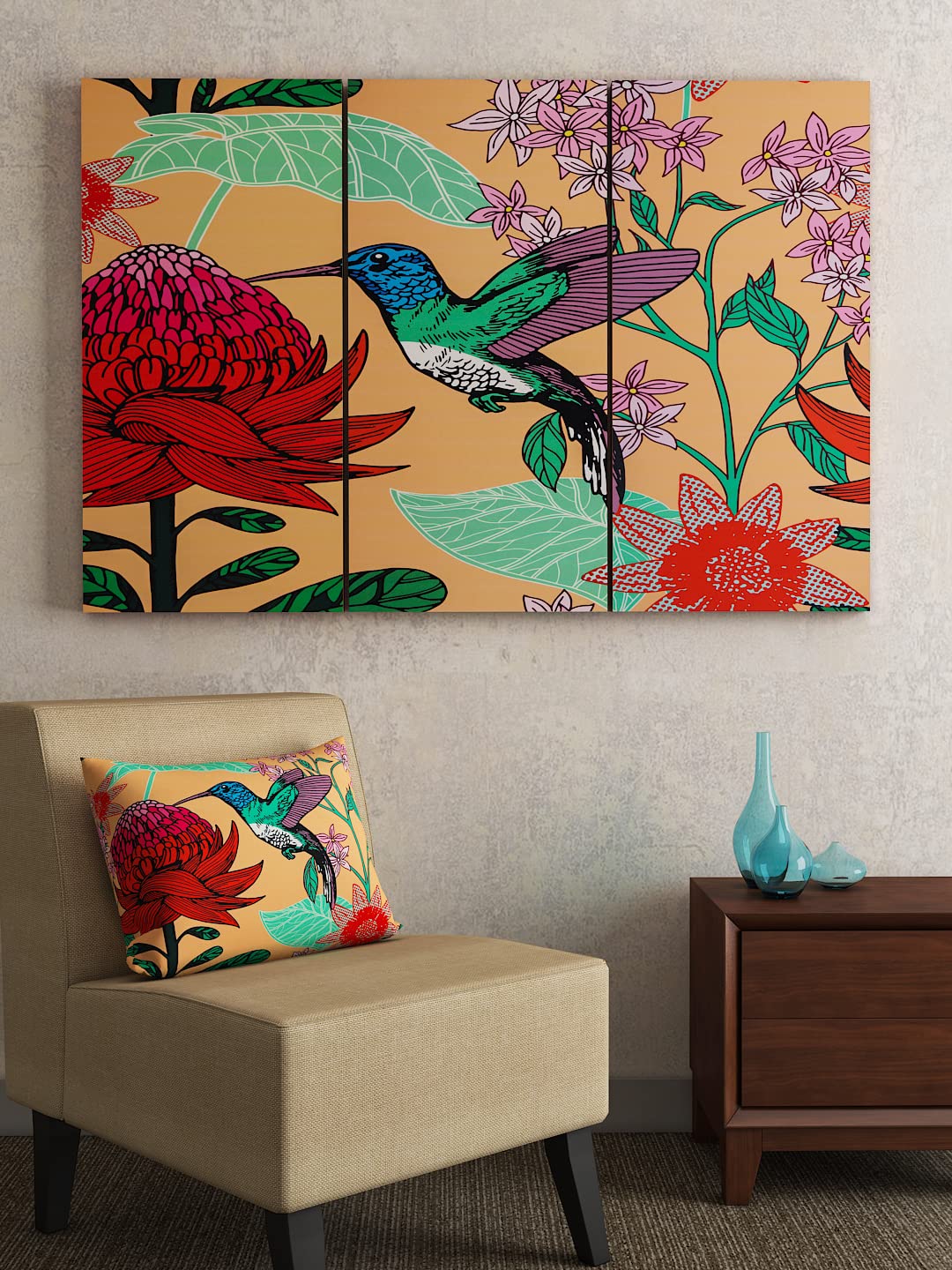 SEJ Wall Art Frame Set - 3 Abstract Designs -18 SEJ Wall Art Frame Set - 3 Abstract Designs -18