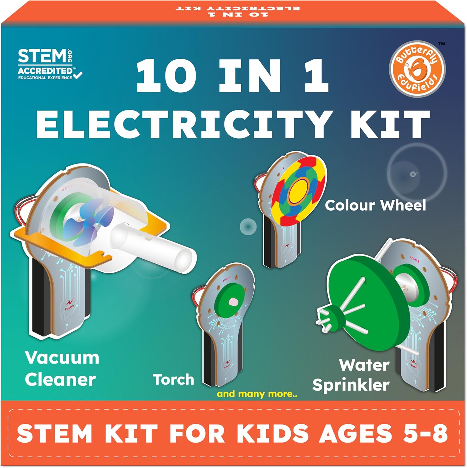 Amazon.com: Butterfly EduFields STEM Kit 10-in-1 Science Experiments ...