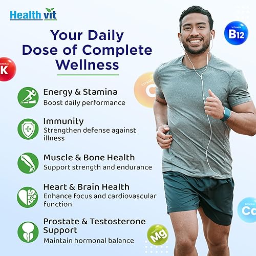 Miniatura 3 de Cenvitan Hombres Multivitaminas y Multiminerales Tabletas - 60 Tabletas