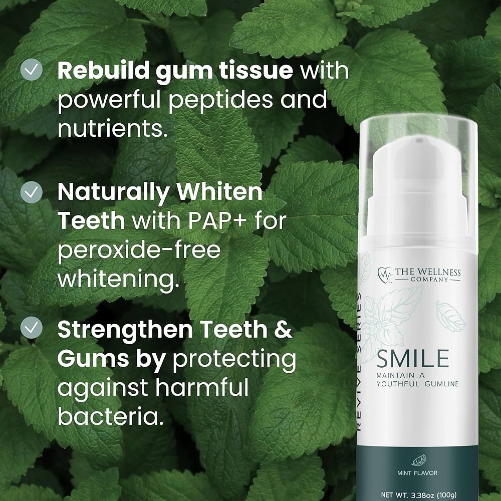 Amazon.com: Smile Toothpaste - Gum Health, Natural Whitening