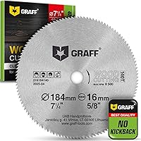 Vista 13 de Hoja de sierra circular de 3 pulgadas para madera, madera contrachapada, laminado, paneles de yeso, plástico – Hoja de sierra circular de corte