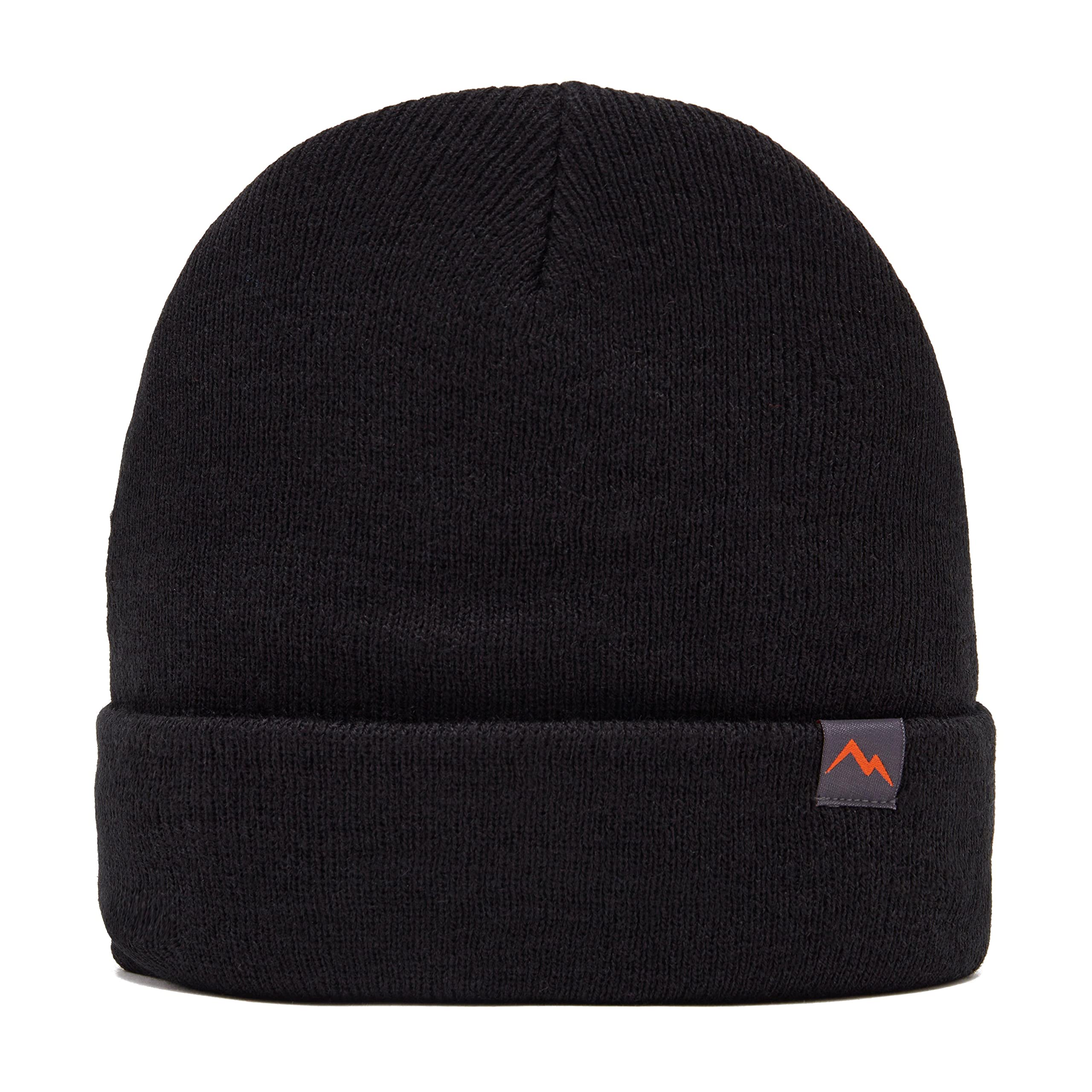 Peter Storm Kids' Cosy and Comfortable Thinsulate Beanie Hat, Kids' Cold Weather Beanie Hat, Knitted Winter Hat for Boys and Girls, Winter Accessories, Black, One Size