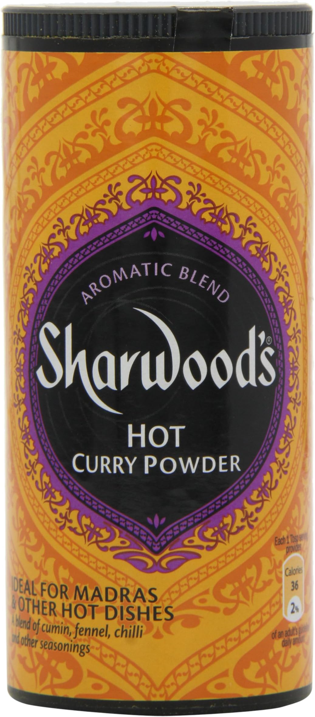 Sharwoods Hot Curry Powder 102 g (Pack of 6)