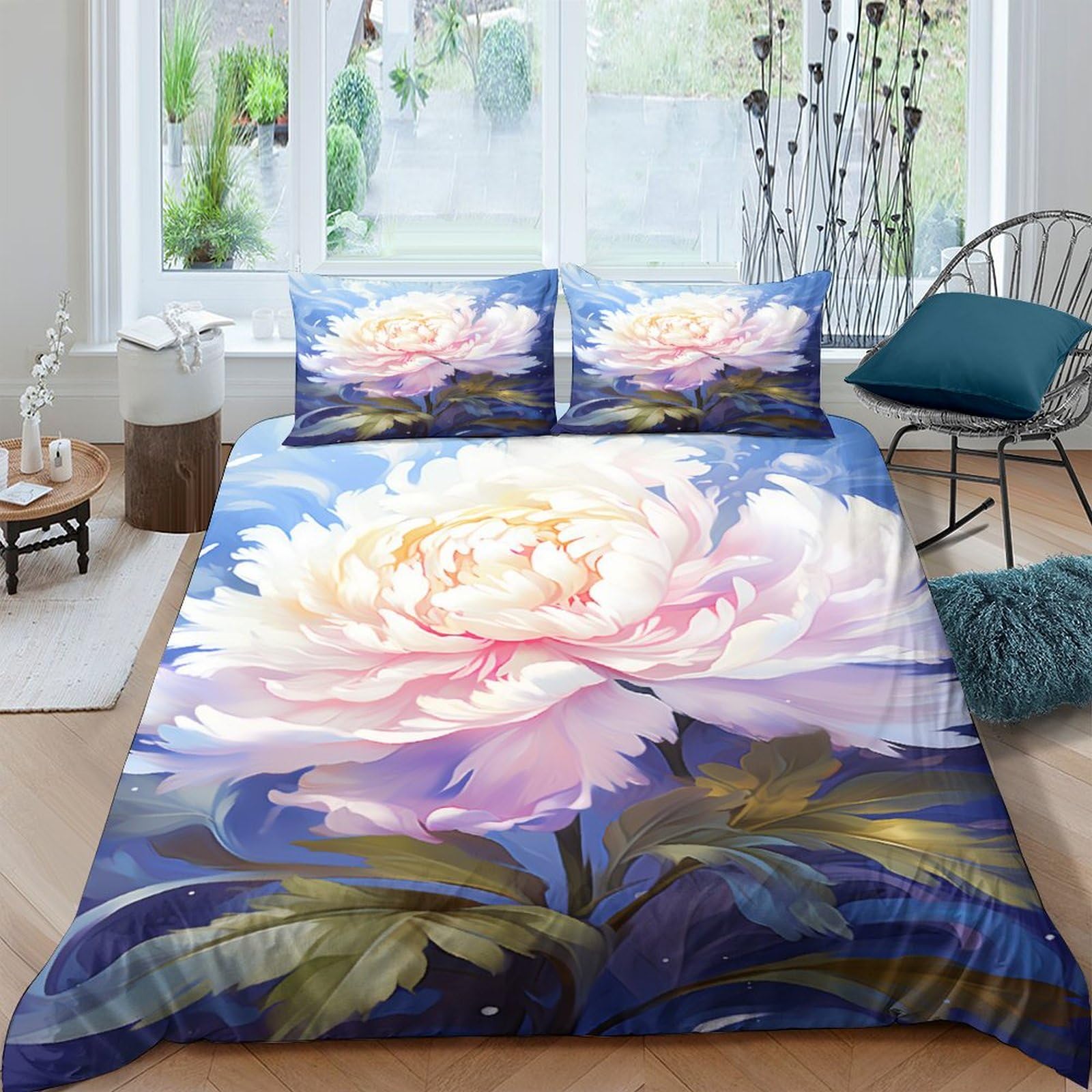 Housse de couette lit ado et enfant Dourdan pour chambre cocooning