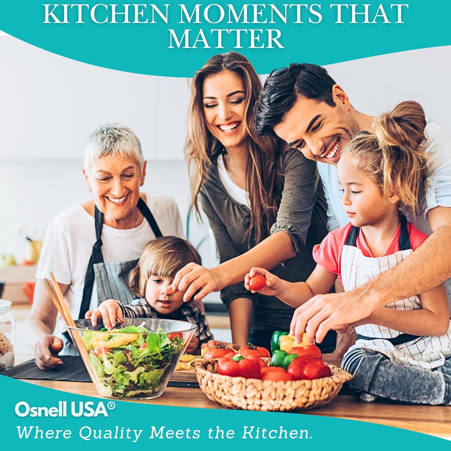 Kitchen Essentials: Dish Towel Set with Oven Mitt, Pot Holder, Microfiber Dish Drying Mat Kitchen Towels and Dishcloths, 7-Piece Kitchen Linen Set Heaven Blue image 6 of 7 B0CQGS625T