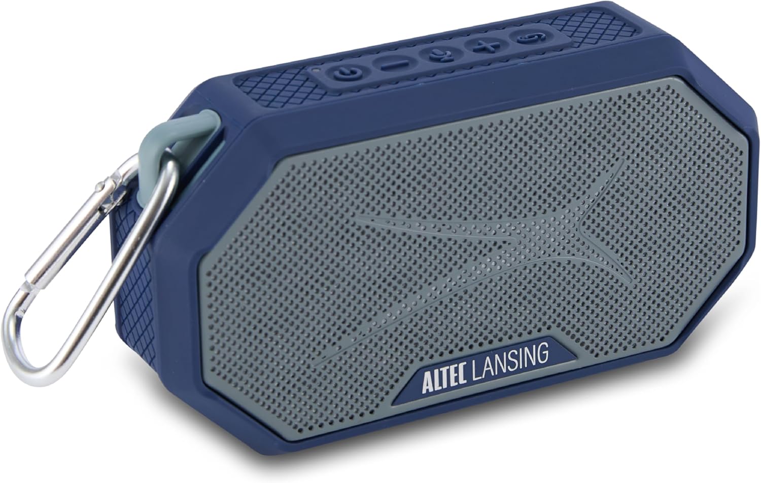 Altec Lansing x Dallas Cowboys - Portable Bluetooth Speaker HYDRAMINI 2.0, IP67 Waterproof, 8W Output, 12h Playtime, USB-C Quick Charge, Voice Assistant Integration (Dallas Cowboys)