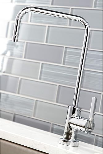 Miniatura 4 de Kingston Brass Grifo continental de la filtración del agua de KS6191CTL, cromo pulido