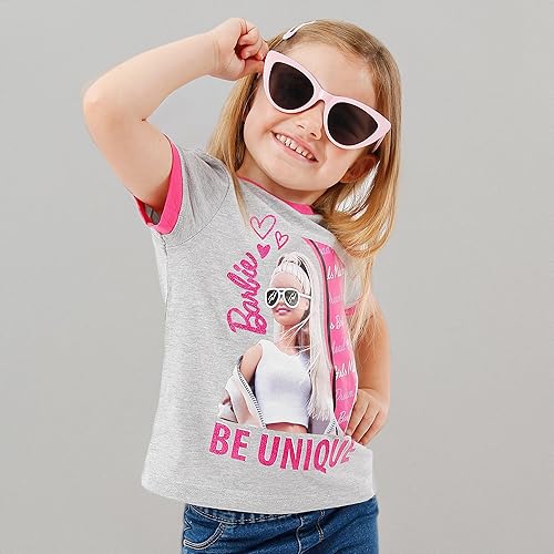 Miniatura 7 de Camisetas Barbie para niñas  Producto oficial  Camiseta inspiradora para niña