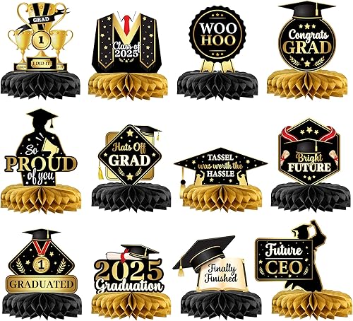 Miniatura 1 de KatchOn, Centros de mesa de graduación de jardín de infantes 2023 - Paquete grande de 9  Decoraciones de graduación preescolar 2023  Decoraciones de