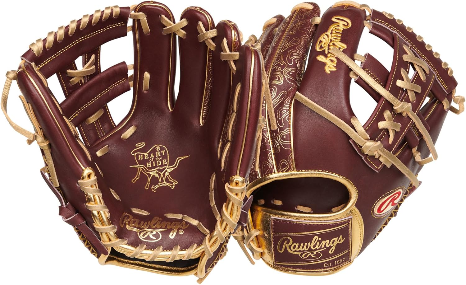 Rawlings PRO-GOLDYVII 11.75 Heart of The Hide Gold Glove Club Baseball Glove