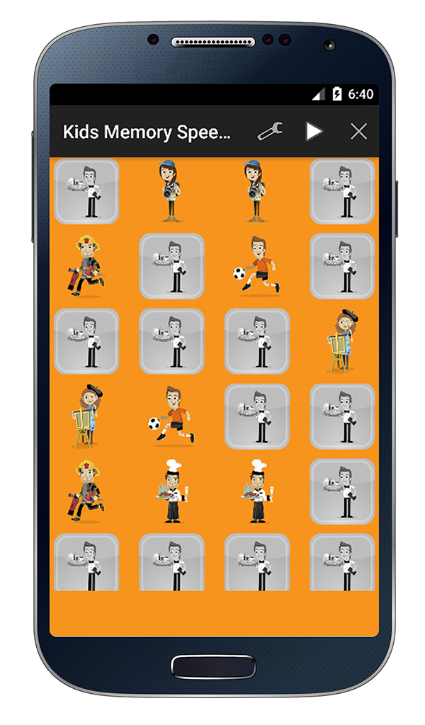 Kids Memory Speed Test App on Amazon Appstore