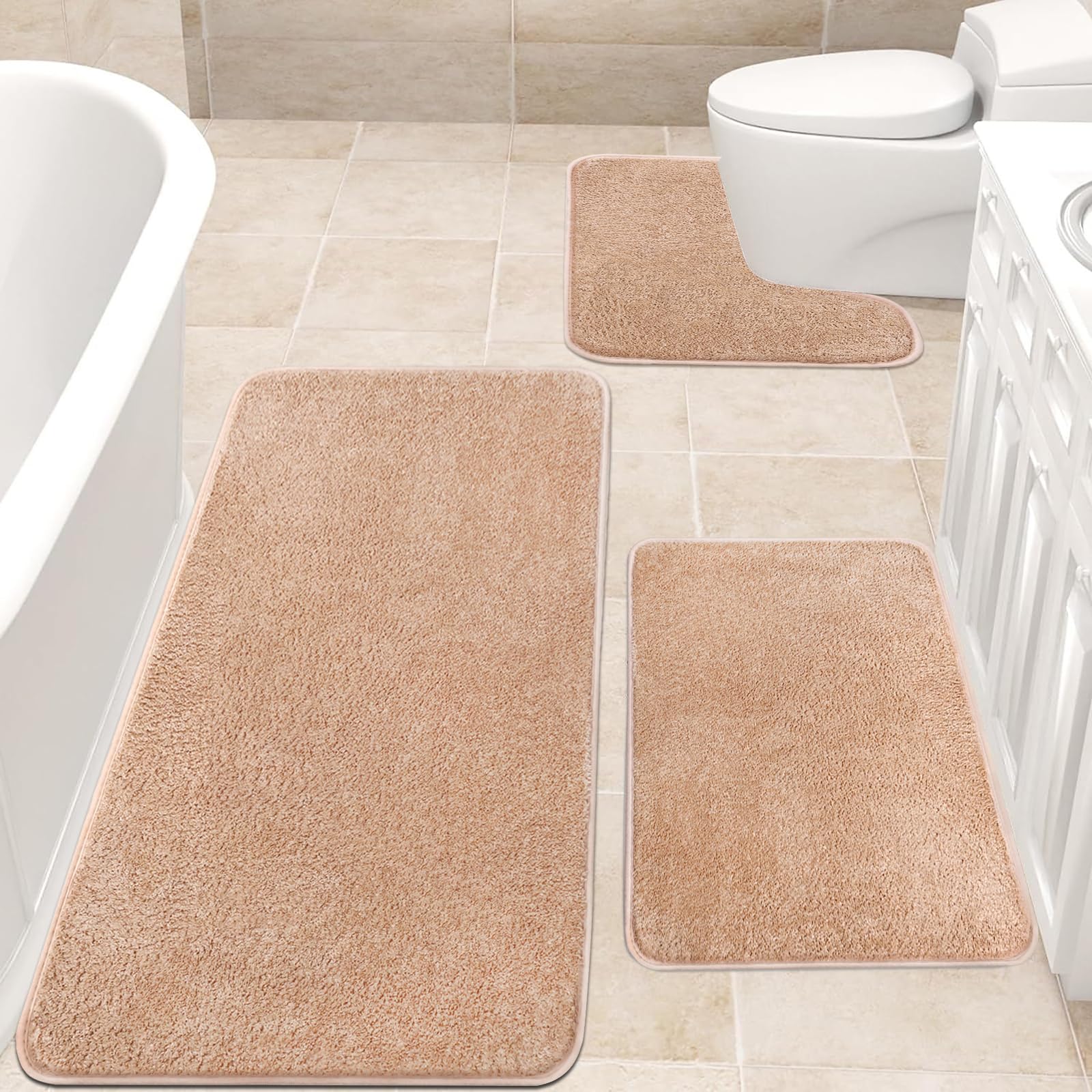 Tappetino Bagno 100% Cotone Fiori Acquaantiscivolo Cm50x80x2 | Leroy Merlin - Foto 8