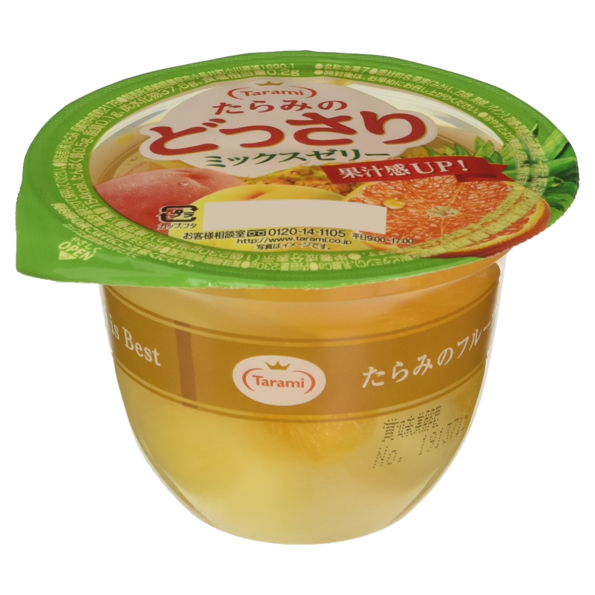 Amazon.com : Tarami Dosari Fruits cup Jelly 230g x 6PK (Mix