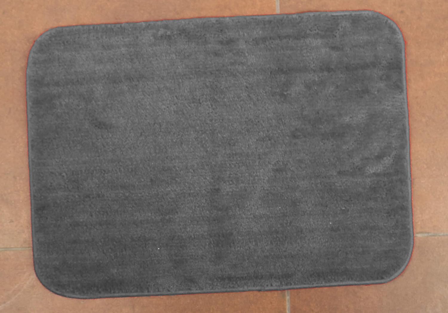 Sivya by Home Micro Fiber Bath Mat Anti Slip/Bathroom Mat (50 cm X 70 cm, Grey) (Pack of 1) : Home & Kitchen