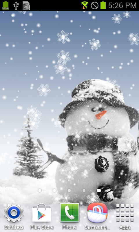 Live Wallpapers Snow Experience The Magic Of A Winter Wonderland