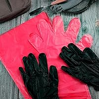 Vista 7 de Zhanmai Juego de 24 Guantes de Vestir de Campo para Ciervos, Guantes para Destripar Ciervos, Guantes de Nitrilo para Caza, Limpieza para Kit