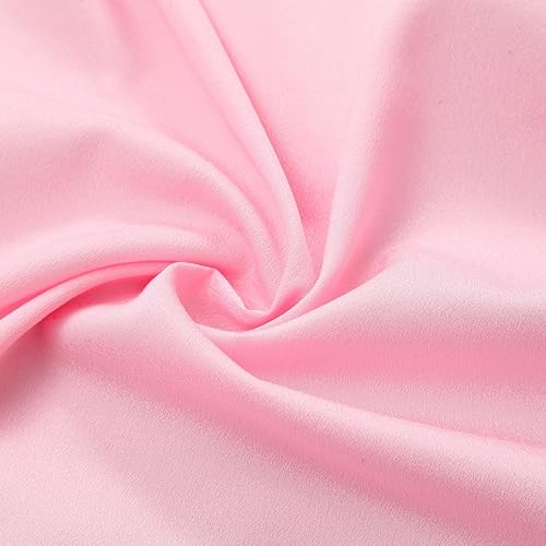 Miniatura 44 de Suppromo - Falda de mesa con tutú de calidad superior, con 3 capas de malla, plisada, de tul, para fiestas, bodas, baby shower, fiestas de Rosa