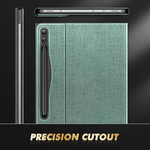 Miniatura 5 de INFILAND Funda para Galaxy Tab S10+ Plus 2024, S9+ Plus, S9 FE Plus, funda de soporte multiángulo compatible con Samsung Tab S10 PlusS9 PlusS9 FE