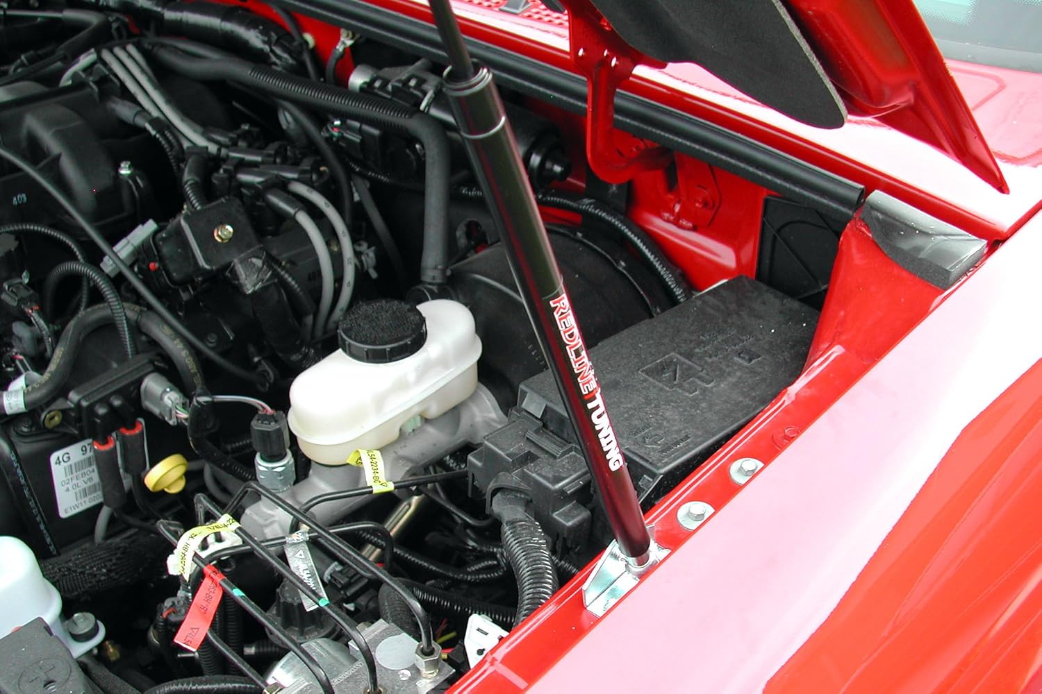 Redline Tuning 21-11020-03 Hood Quicklift Elite System Compatible with Ford Ranger 1993-2011 (Stainless Steel Struts)