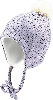 Sterntaler Inca Hat Made of Teddy Plush – Girls' Winter Hat with Cut Ear Flaps