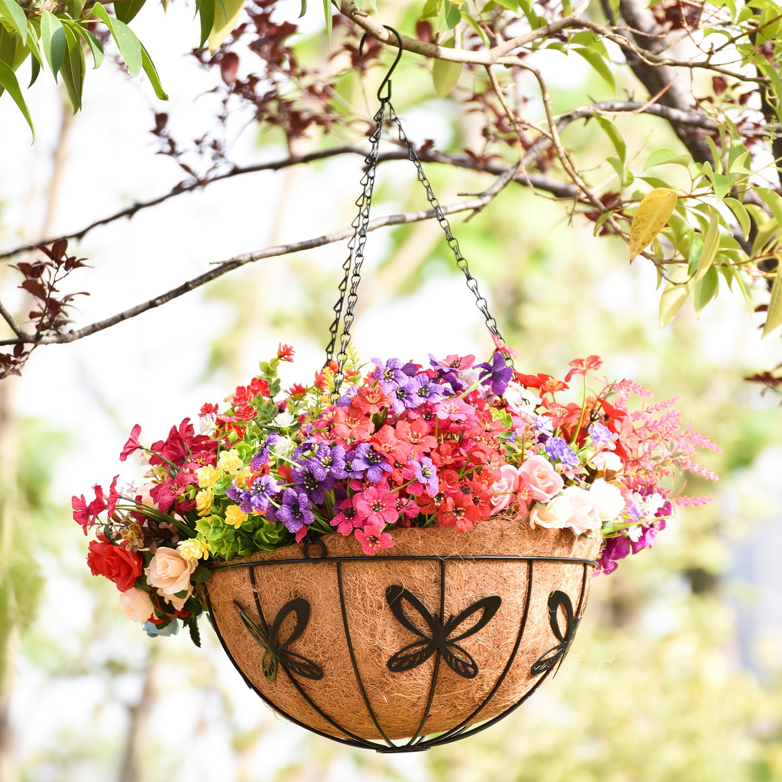 Amazon.co.jp: KIDYBELL 4個パック 14インチ 植物用ハンギング