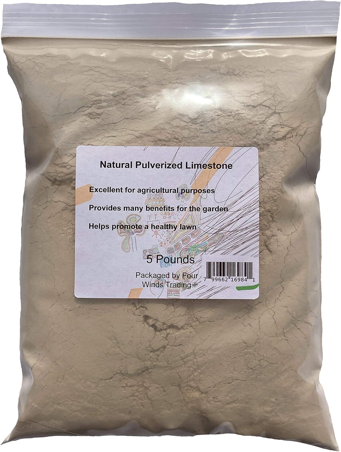 100 Natural Pulverized Limestone (5 pound) Amazon.co.uk Garden