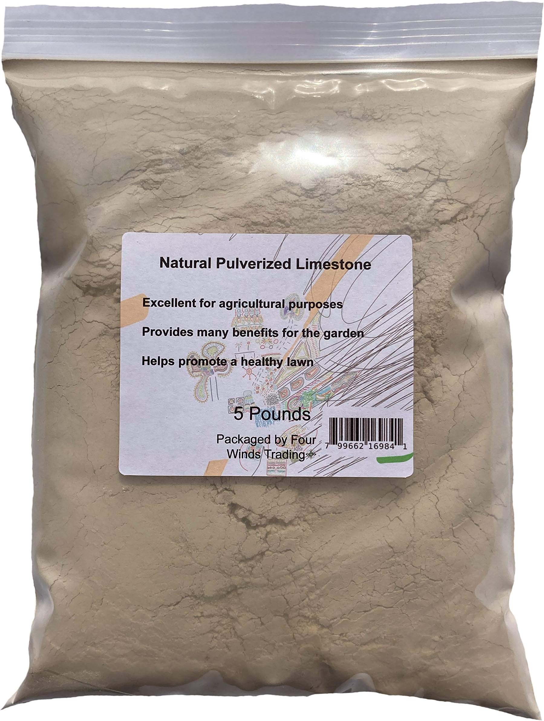 Natural Pulverized Limestone (5 Pound)
