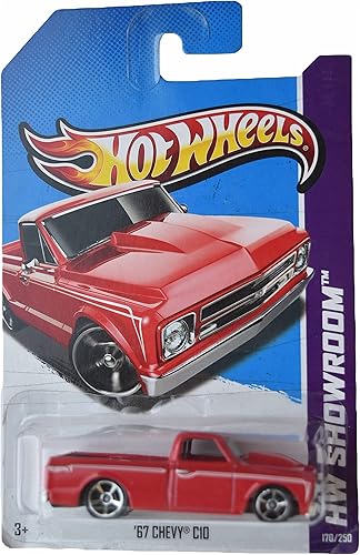 Hot Wheels '67 Chevy C10, HW Showroom 170250 rojo